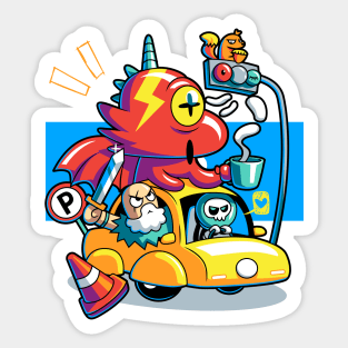 The Passenger Sticker